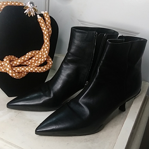 Prada Pointed Ankle Boots - Picture 1 of 4